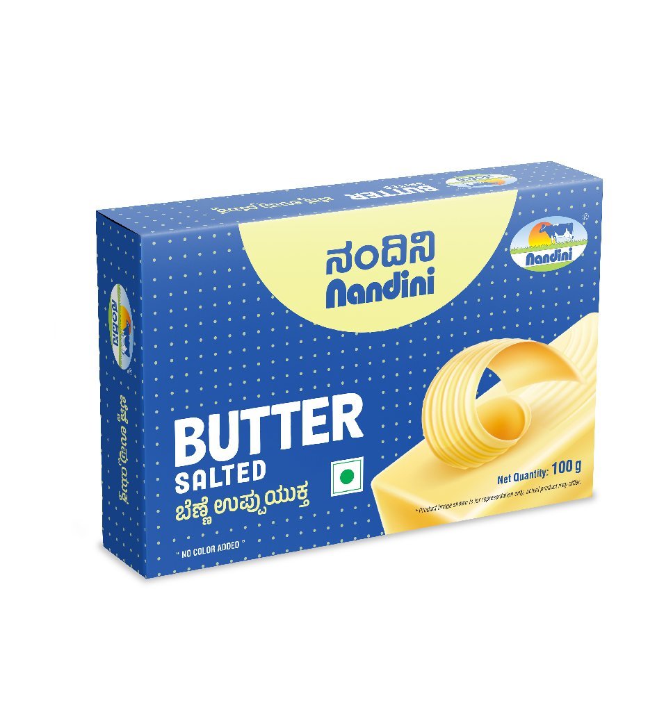 Nandini butter packaging