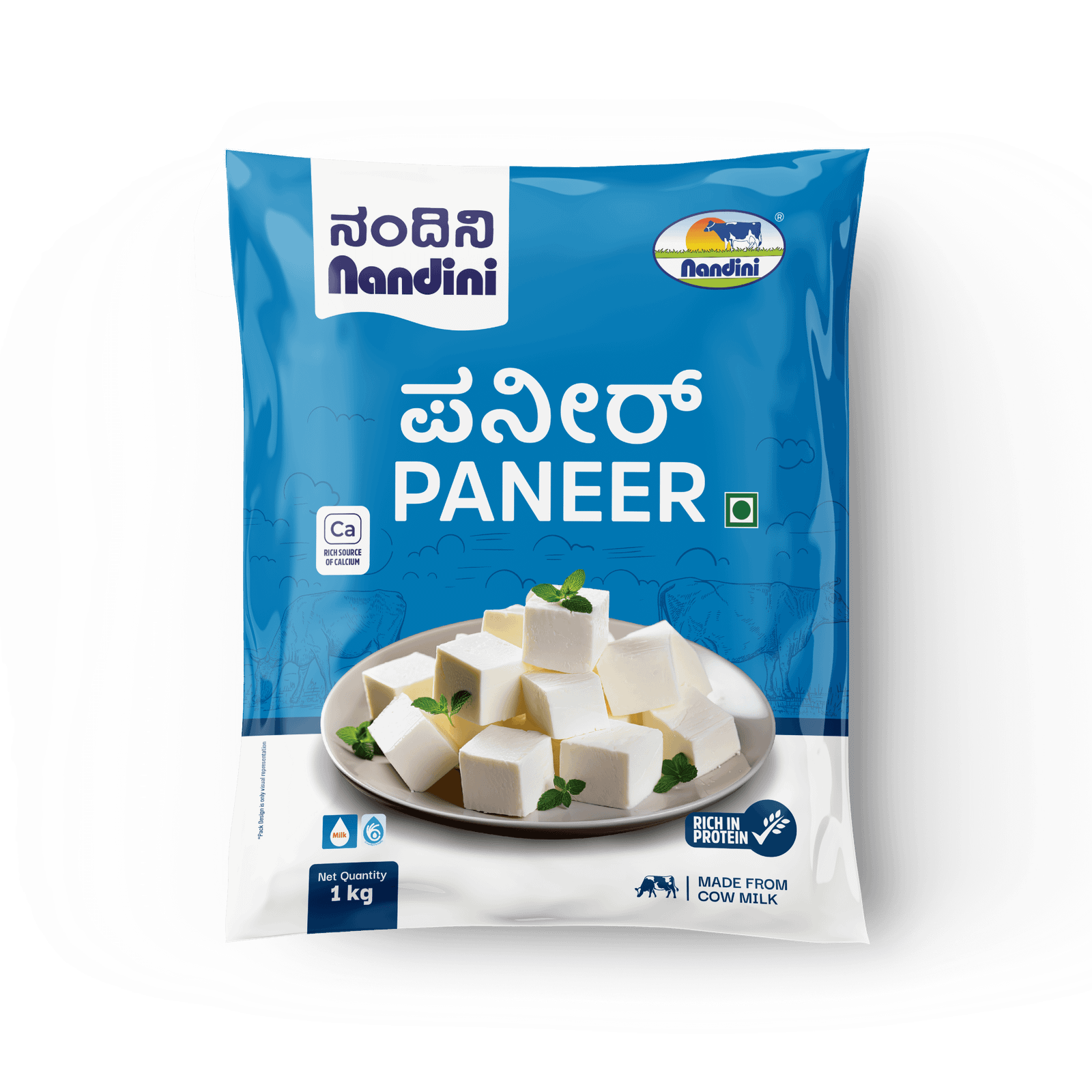 Nandini paneer packaging